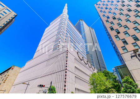 東京　千代田区　有楽町の都市風景　東京宝塚ビル 127576679