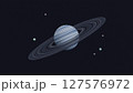 3d illustration of the space and planet 127576972