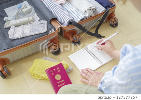 海外旅行に向けたパッキングと確認メモ 127577257
