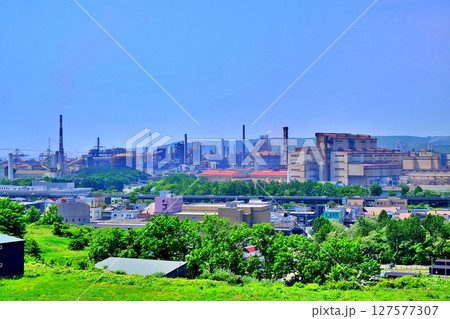 北海道室蘭市 潮見公園展望台からの眺め 北海道室蘭市 潮見公園展望台からの眺め 127577307