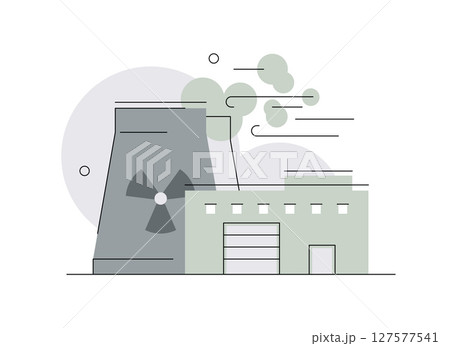 nuclear,industrial, technology, factory, infrastructure, development nuclear,industrial, technology, factory, infrastructure, development 127577541