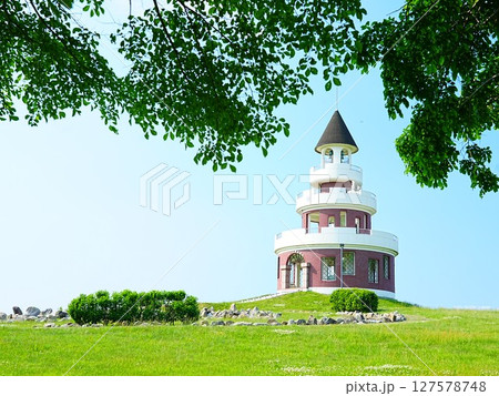 北海道の絶景 新篠津しのつ公園展望台 北海道の絶景 新篠津しのつ公園展望台 127578748