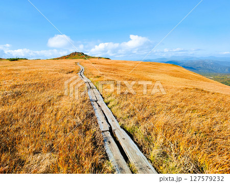 秋の栗駒山登山(栗駒山~秣岳:しろがね湿原) 秋の栗駒山登山(栗駒山~秣岳:しろがね湿原) 127579232