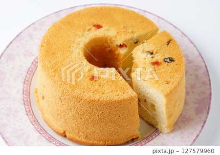 フルーツシフォンケーキ 127579960