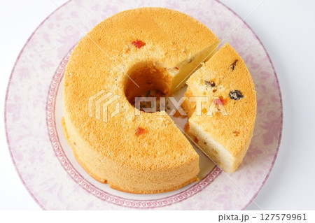フルーツシフォンケーキ 127579961