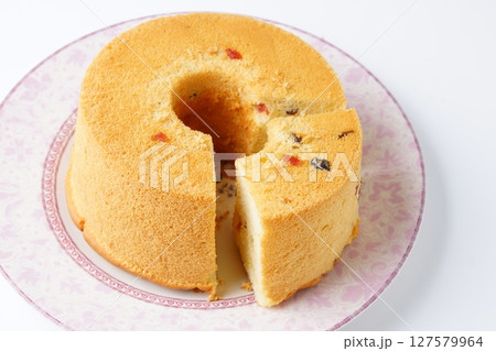 フルーツシフォンケーキ フルーツシフォンケーキ 127579964