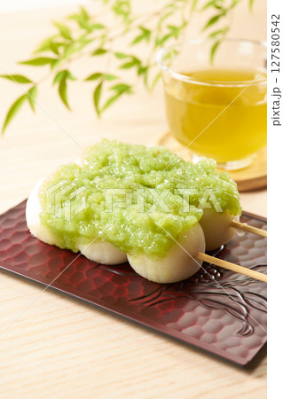 宮城の郷土料理 ずんだ団子イメージ 宮城の郷土料理 ずんだ団子イメージ 127580542