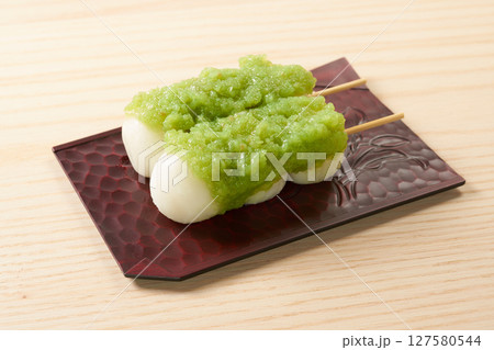 宮城の郷土料理　ずんだ団子イメージ 127580544