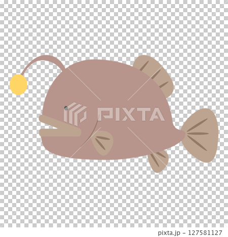 有點奇怪又可愛♪ 琵琶魚的插圖 有點奇怪又可愛♪ 琵琶魚的插圖 127581127