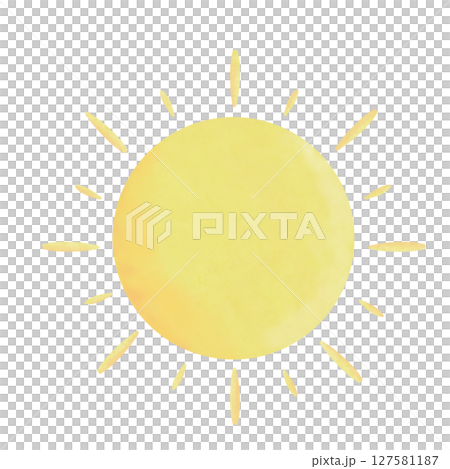 太陽 雲なし 127581187