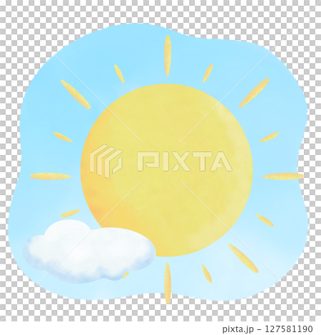 Blue Sky and the Sun 127581190