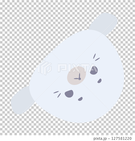 滾動印章的可愛插圖 127581220