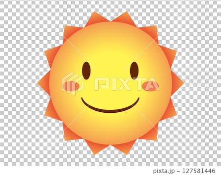 笑顔の太陽 127581446