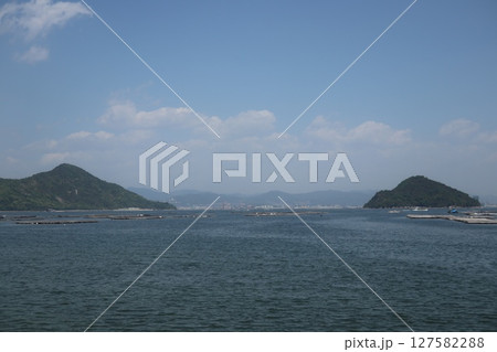 江田島から見た瀬戸内海(広島県) 江田島から見た瀬戸内海(広島県) 127582288