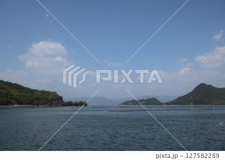 江田島から見た瀬戸内海(広島県) 江田島から見た瀬戸内海(広島県) 127582289