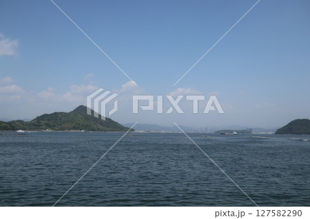 江田島から見た瀬戸内海(広島県) 江田島から見た瀬戸内海(広島県) 127582290