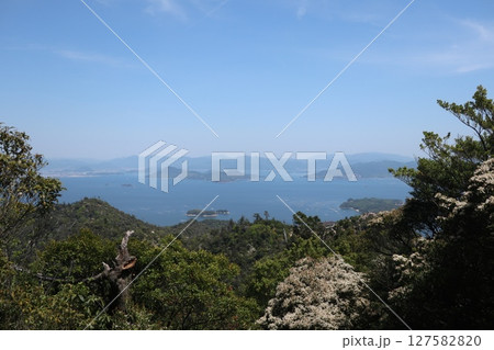 宮島から見た瀬戸内海(広島県) 宮島から見た瀬戸内海(広島県) 127582820