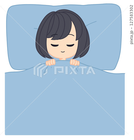 睡眠をとる女性 127583302