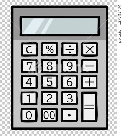 A calculator 127583434