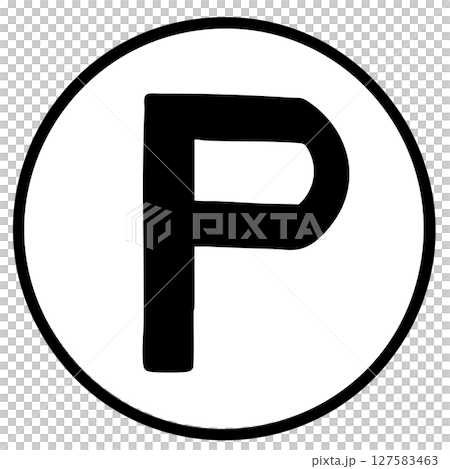 P（點）硬幣標記 127583463