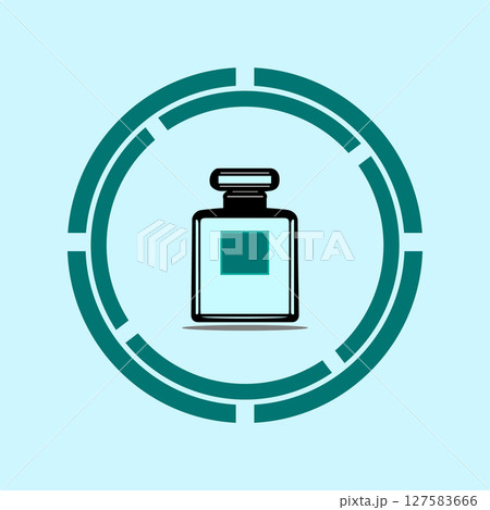 simple icon of perfume bottle simple icon of perfume bottle 127583666