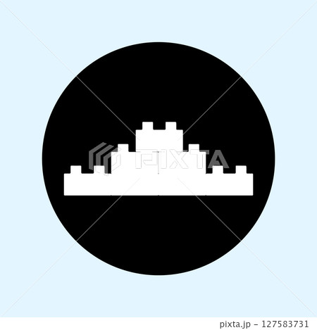 lego arrangement vector iconのイラスト素材 [127583731] - PIXTA