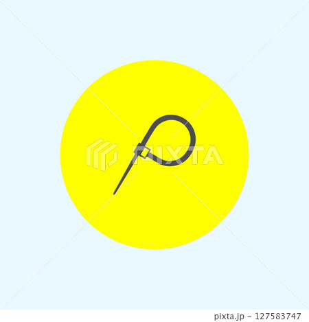 simple cable ties icon simple cable ties icon 127583747