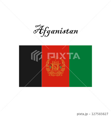 Afghanistan country flag 127583827