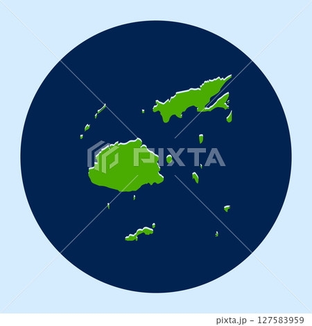 Fiji district Country land Map 127583959