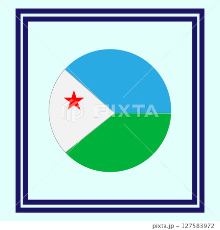 Djibouti country flag Djibouti country flag 127583972