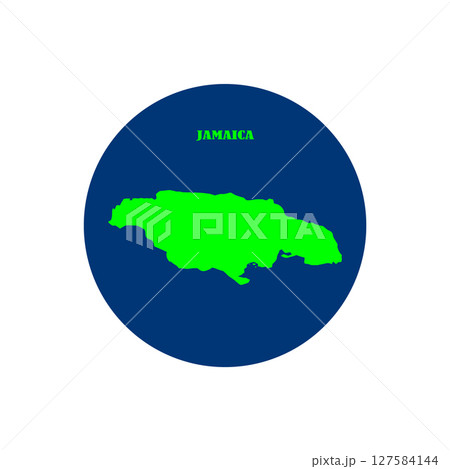 jamaica country map icon symbol design jamaica country map icon symbol design 127584144