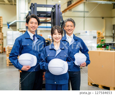 採用向けプロ仕様作業員ビジュアルコンテンツ   127584653
