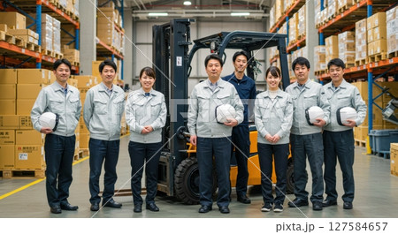 採用向けプロ仕様作業員ビジュアルコンテンツ   127584657