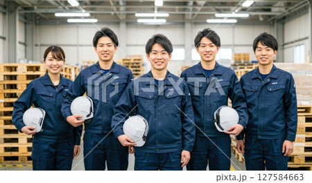 採用向けプロ仕様作業員ビジュアルコンテンツ   127584663