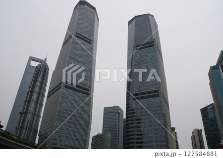 上海国際金融中心の風景、中国 上海国際金融中心の風景、中国 127584881