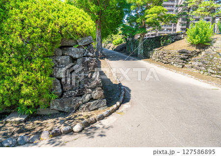 【日本100名城】徳島城　表御殿の外周　徳島県徳島市 127586895