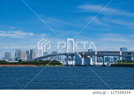 お台場海浜の風景 127589334