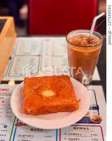 香港贊記茶餐廳飯田橋店の西多士 127589581