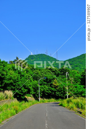 室蘭市測量山の風景 127589907