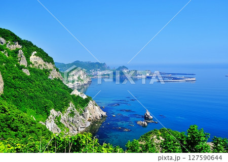 室蘭八景 マスイチ展望台からの眺め 127590644