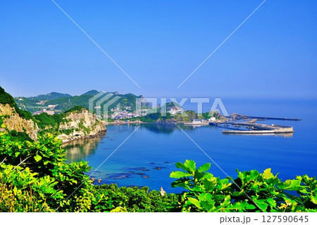 室蘭八景 マスイチ展望台からの眺め 127590645