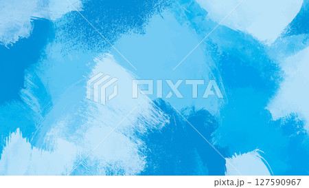 夏を感じる涼やかなアナログ風背景素材 127590967