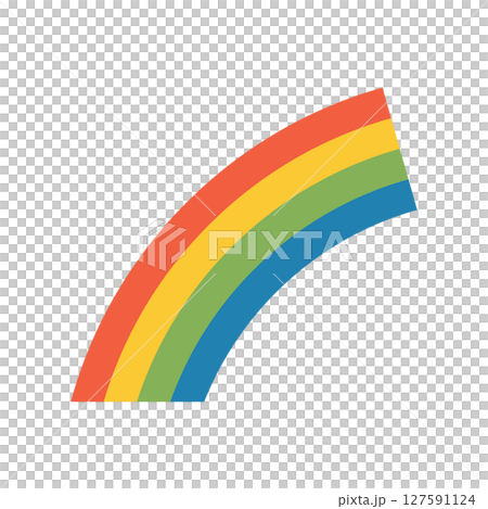 簡單的彩虹圖 127591124