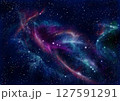 宇宙に漂う幻想的な星雲 127591291