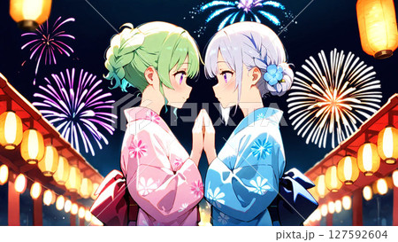 花火大会での約束 127592604