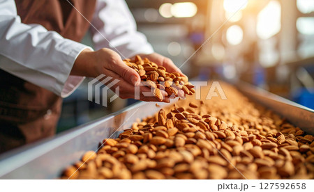 アーモンド アーモンド 127592658