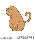 茶トラの猫 127592763