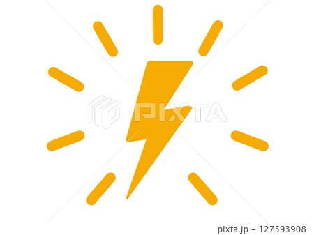 電気,充電,電力,雷,稲妻,チャージ,カミナリ,電源,マーク,シンボル,記号,シンプル,アイコン 電気,充電,電力,雷,稲妻,チャージ,カミナリ,電源,マーク,シンボル,記号,シンプル,アイコン 127593908