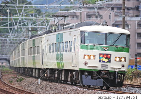 東海道本線 真鶴 JR東日本 185系 A6編成(大宮) 踊り子 東海道本線 真鶴 JR東日本 185系 A6編成(大宮) 踊り子 127594551