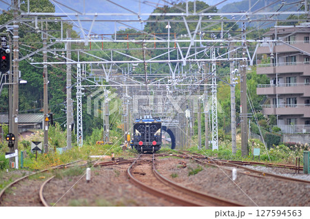 東海道本線　真鶴　JR東日本　EF65-1105（田端）＋ホキ800　真鶴工臨 127594563